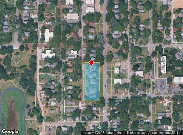  1313 Sw Western Ave, Topeka, KS Parcel Map