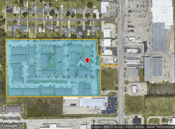  4650 Nelson Rd, Lake Charles, LA Parcel Map