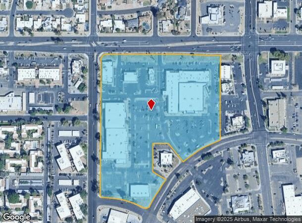  3039 W Peoria Ave, Phoenix, AZ Parcel Map