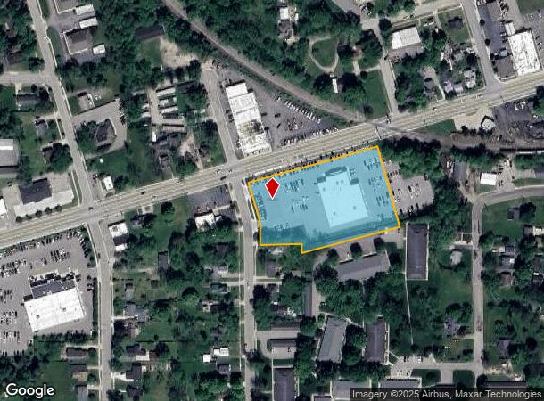 746 W Main St, Lowell, MI Parcel Map