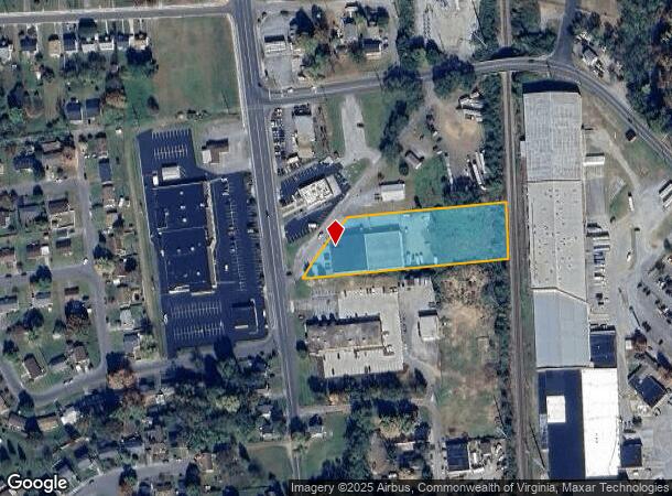 3401 Whiteside St Ne, Roanoke, VA Parcel Map