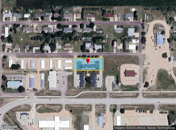 869 Pine St, Winner, SD Parcel Map