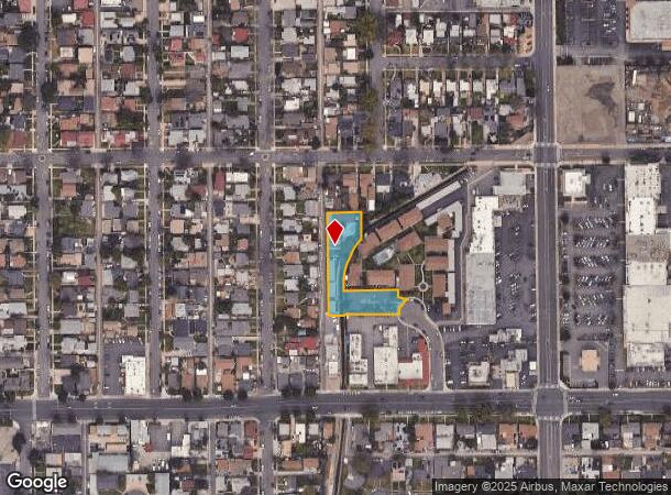 111 Stanford Ave, Fullerton, CA Parcel Map