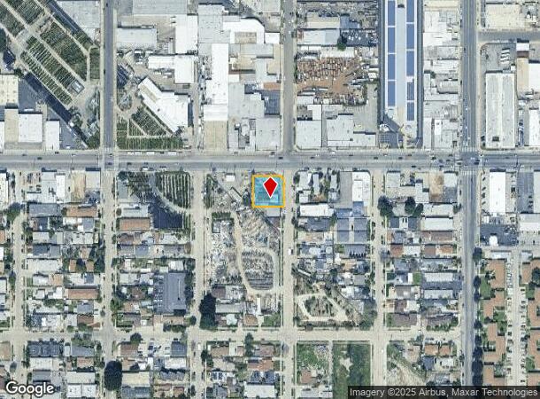 11470 Vanowen St, North Hollywood, CA Parcel Map