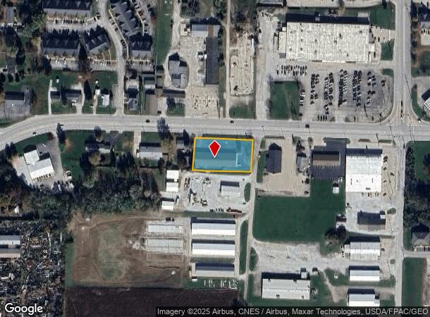 1701 W Jackson St, Macomb, IL Parcel Map