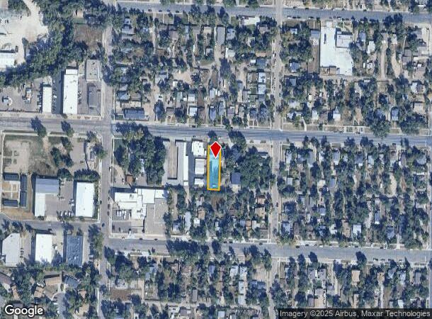 733 E Costilla St, Colorado Springs, CO Parcel Map