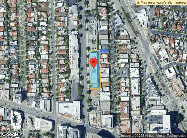  50 N La Cienega Blvd, Beverly Hills, CA Parcel Map