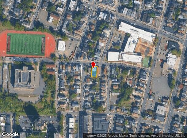 160 Oak St, Paterson, NJ Parcel Map