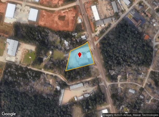 3513 N Frazier St, Conroe, TX Parcel Map