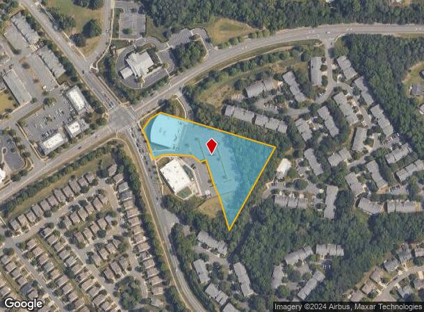  16817 Marvin Rd, Charlotte, NC Parcel Map