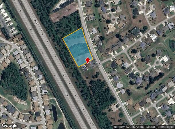  1249 Capricorn Blvd, Punta Gorda, FL Parcel Map