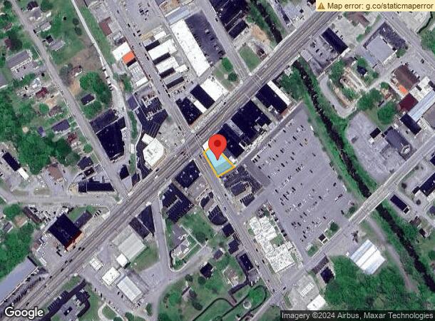  105 E Central Ave, La Follette, TN Parcel Map