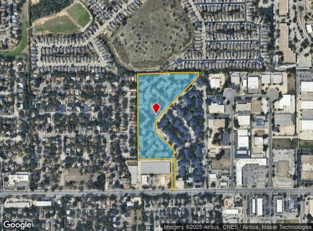  6061 De Zavala Rd, San Antonio, TX Parcel Map