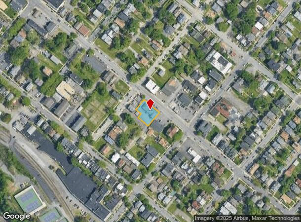  1416 Mulberry St, Scranton, PA Parcel Map