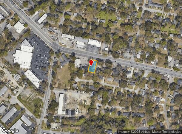  1721 Ashley River Rd, Charleston, SC Parcel Map