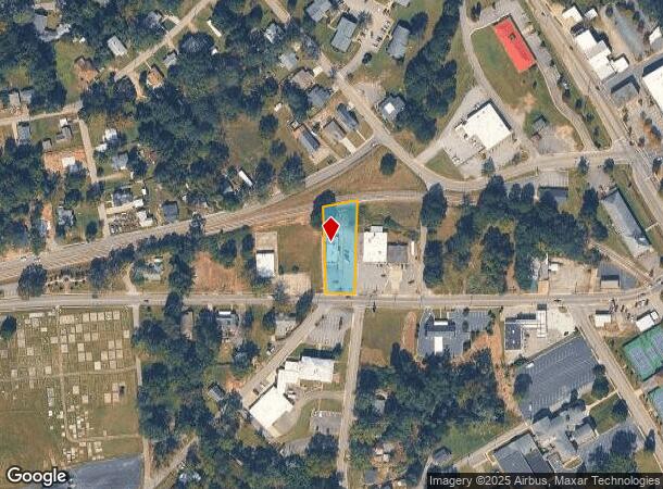 305 Anderson St, Belton, SC Parcel Map