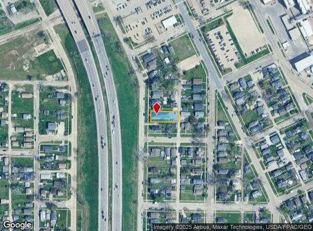  1119 3Rd St Sw, Cedar Rapids, IA Parcel Map