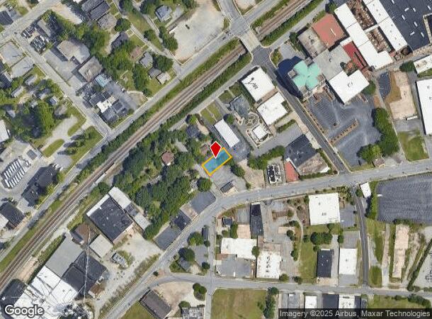  109 Oak St, High Point, NC Parcel Map