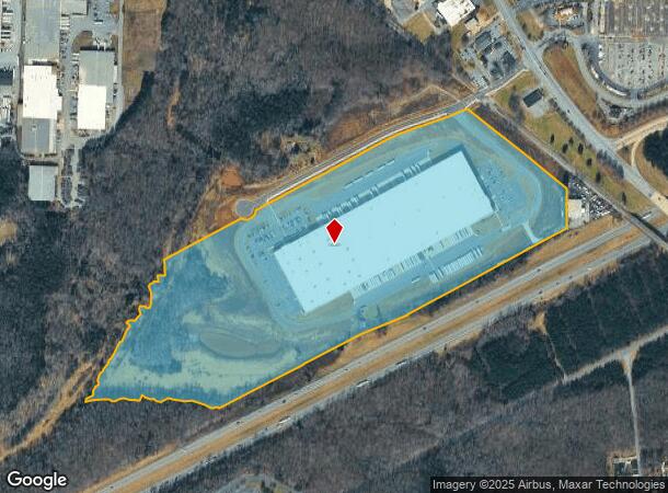 485 Punch Loop Rd Sw, Conover, NC Parcel Map