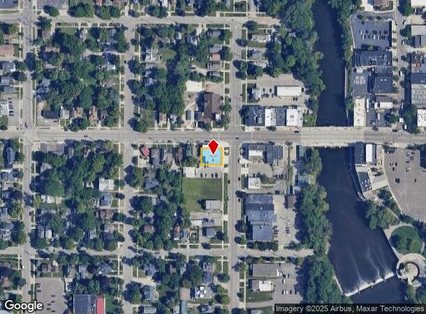  1135 N Washington Ave, Lansing, MI Parcel Map