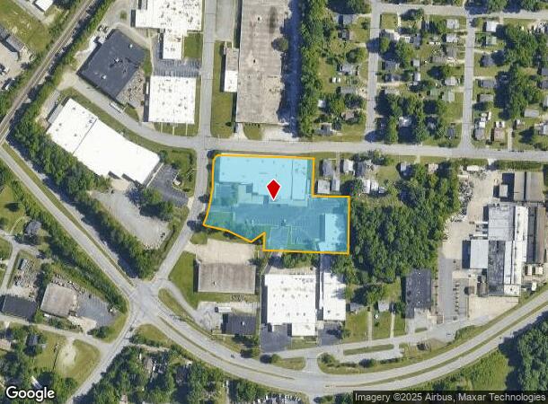  301 Old Thomasville Rd, High Point, NC Parcel Map