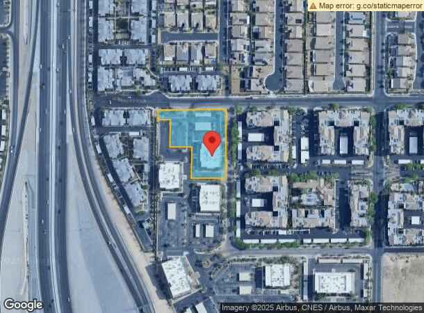  8905 W Post Rd, Las Vegas, NV Parcel Map