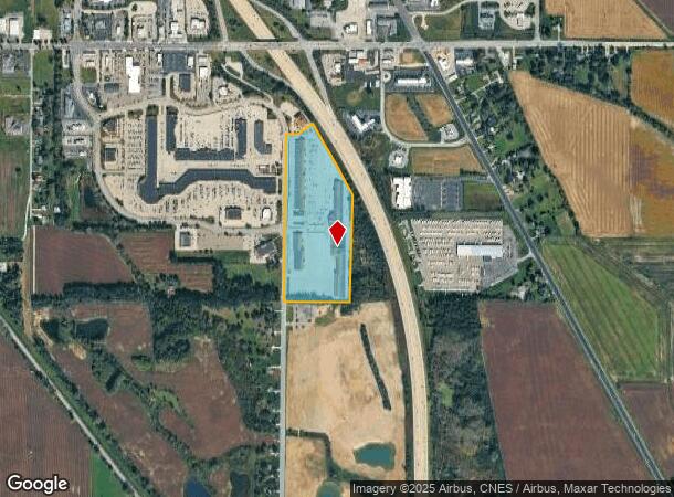 12245 S Beyer Rd, Birch Run, MI Parcel Map