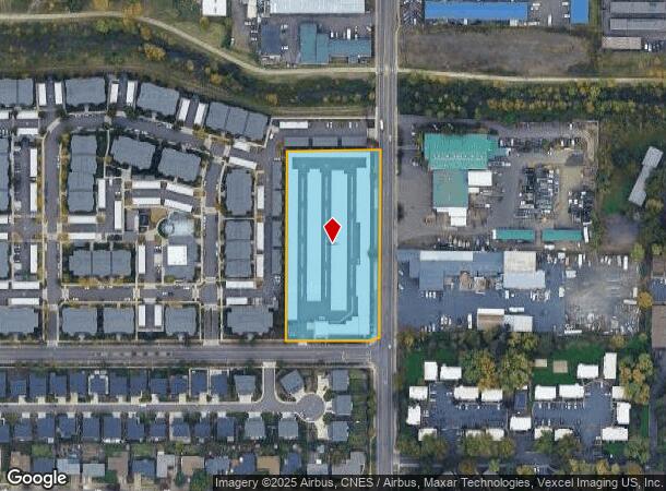 3631 W 13Th Ave, Eugene, OR Parcel Map