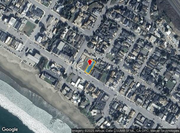 Ocean Ave, Cayucos, CA Parcel Map