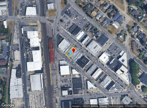 545 N Market Blvd, Chehalis, WA Parcel Map