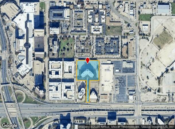  5501 Lyndon B Johnson Fwy, Dallas, TX Parcel Map