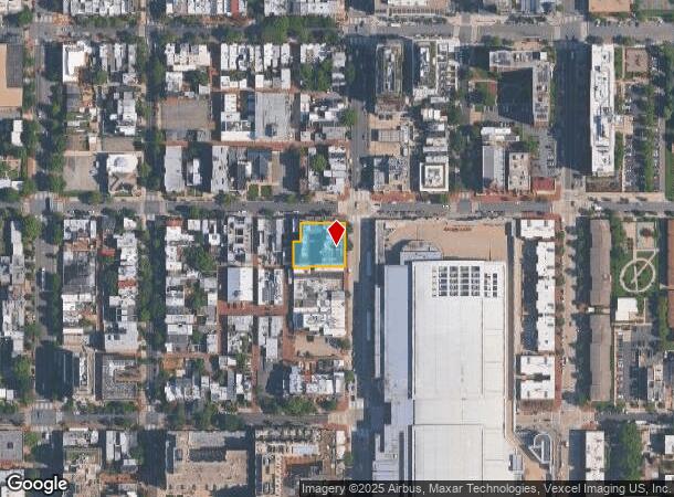  1250 9Th St Nw, Washington, DC Parcel Map