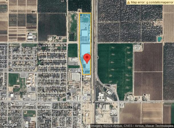  500 N F St, Wasco, CA Parcel Map