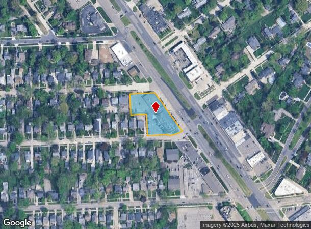 28201 Woodward Ave, Berkley, MI Parcel Map