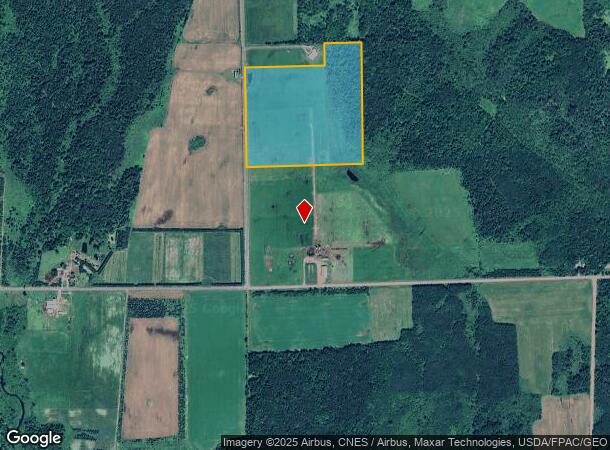 W1930 Trout Ave, Rib Lake, WI Parcel Map