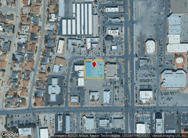 10970 Ben Crenshaw Dr, El Paso, TX Parcel Map
