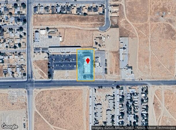  1415 W Rosamond Blvd, Rosamond, CA Parcel Map