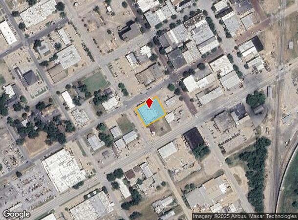  219 W 6Th Ave, Corsicana, TX Parcel Map
