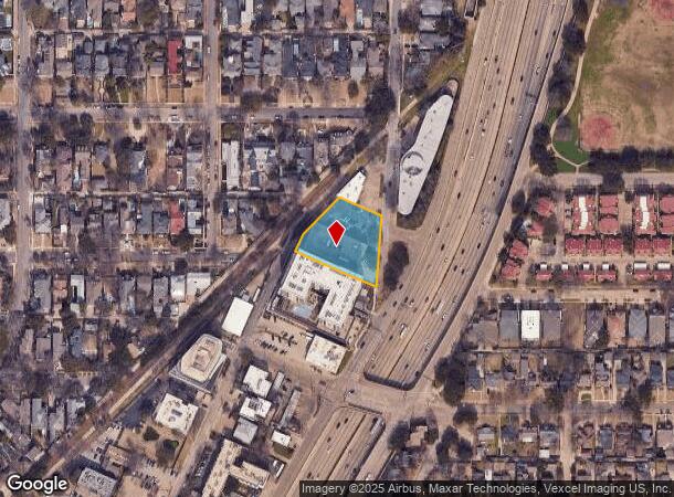 5327 N Central Expy, Dallas, TX Parcel Map