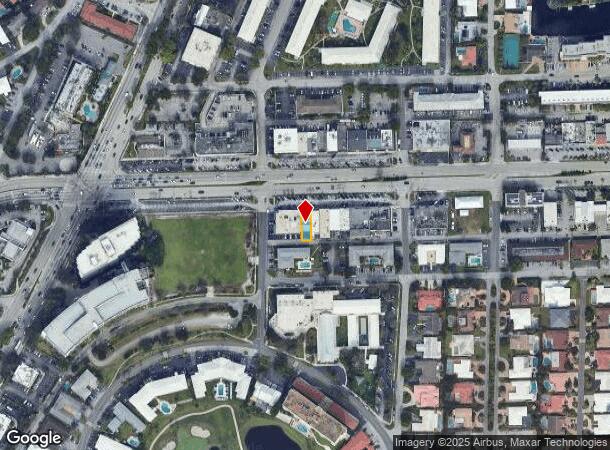  2430 E Commercial Blvd, Fort Lauderdale, FL Parcel Map