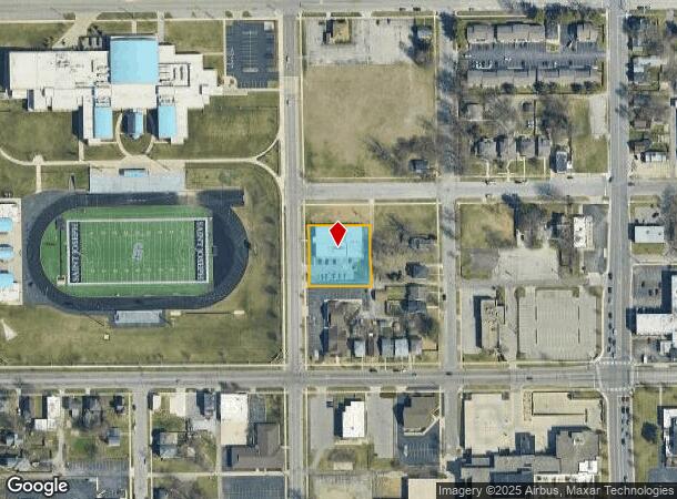  328 N Notre Dame Ave, South Bend, IN Parcel Map