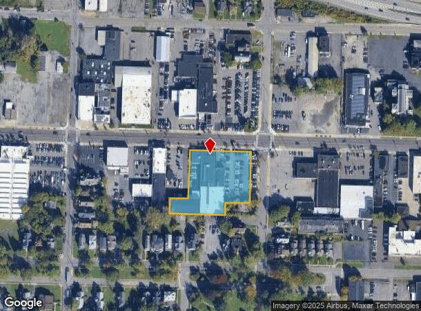  717 W Genesee St, Syracuse, NY Parcel Map
