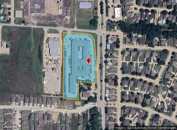  4205 Dalrock Rd, Rowlett, TX Parcel Map