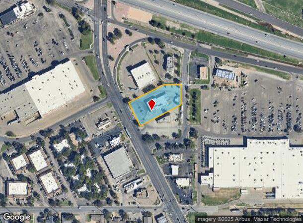  7027 Quaker Ave, Lubbock, TX Parcel Map