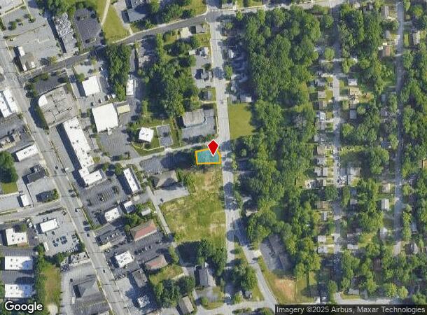 1429 Johnson St, High Point, NC Parcel Map