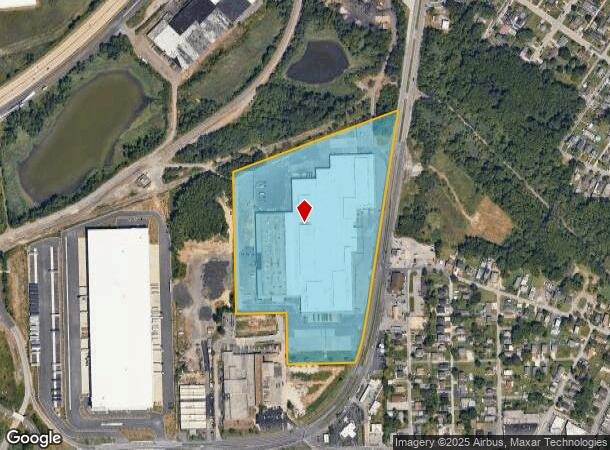  5107 N Point Blvd, Sparrows Point, MD Parcel Map