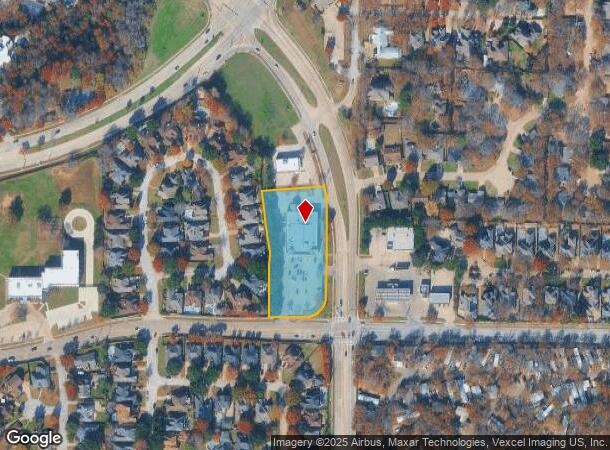  2410 Ballpark Way, Arlington, TX Parcel Map