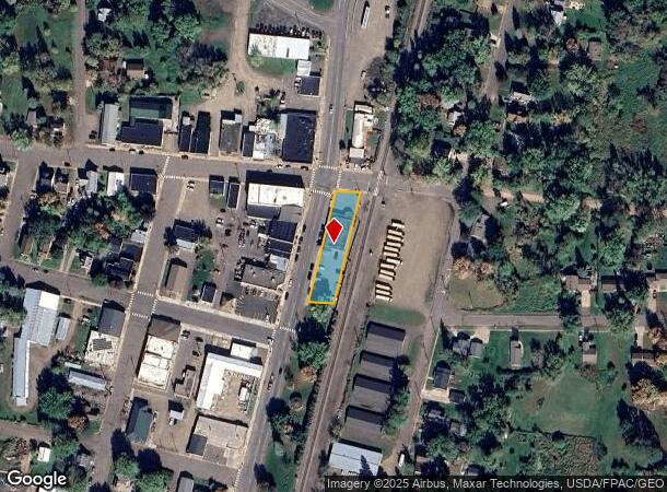  121 Main St S, Braham, MN Parcel Map