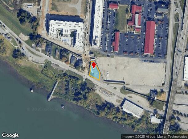  601 E Riverside Dr, Clarksville, IN Parcel Map