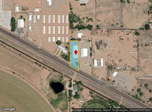  1505 Us Highway 160 E, Monte Vista, CO Parcel Map